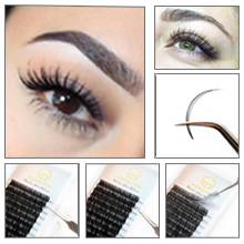 Hotsale silk lashes extension with factory price UK  JH87